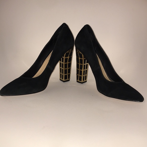 Brian Atwood Suede Pumps - Picture 2 of 6